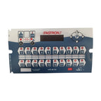 Fastron VC-210 Display Decal Sticker Overlay For Henny Penny 500 580 590 600 690 Series Fryers