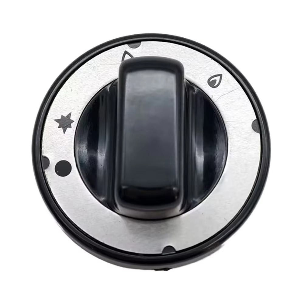 Universal Gas Tap Control Knob – Ignition Flame – Ø70mm Black – Multi-Shaft