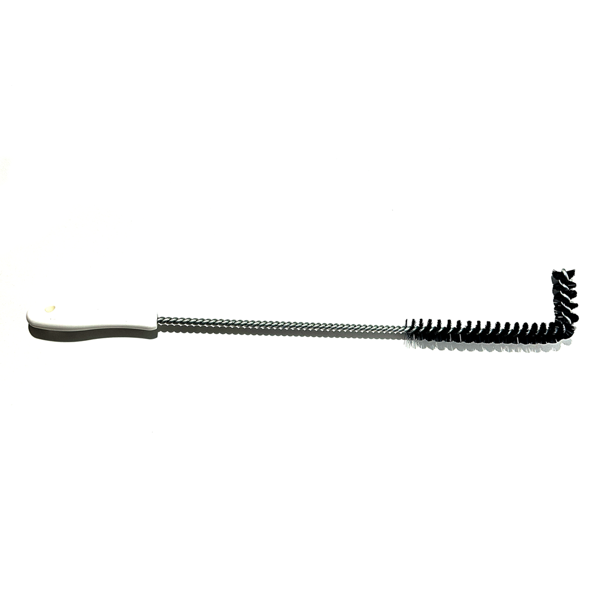 L-Shape Angled Fryer Cleaning Brush 592mm Black for Commercial Pressure Fryer
