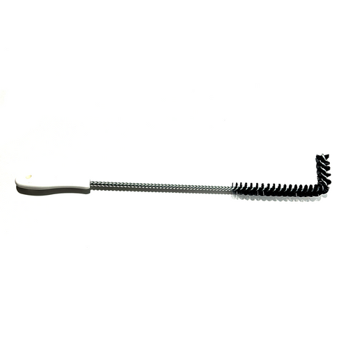 L-Shape Angled Fryer Cleaning Brush 592mm Black for Commercial Pressure Fryer