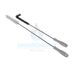 2-Piece Fryer Brush Set L-Shape 12126 and Straight 12112 for Commercial Pressure Fryer