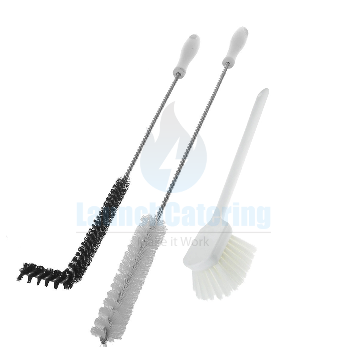 3-Piece Access Brush Set for Commercial Pressure Fryer 500 561 600