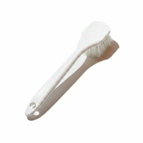 Long Handle Gong Fryer Cleaning Brush 518mm White Nylon for Commercial Fryer