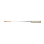 Straight Fryer Cleaning Brush 686mm White Nylon for Commercial Pressure Fryer