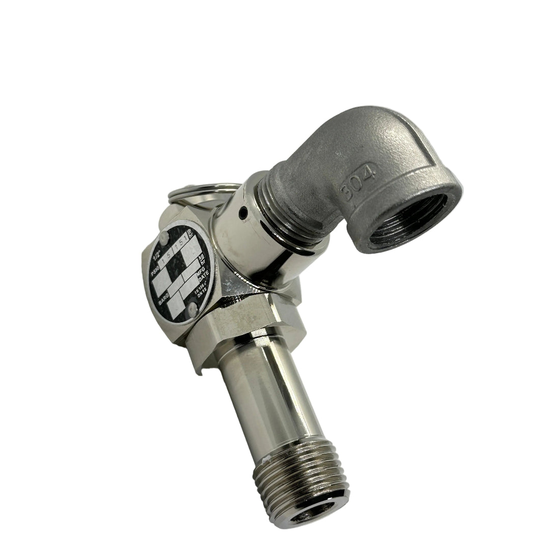 Henny Penny Pressure Fryer Safety Relief Valve 1/2" 15 PSI (Part No. 59742)