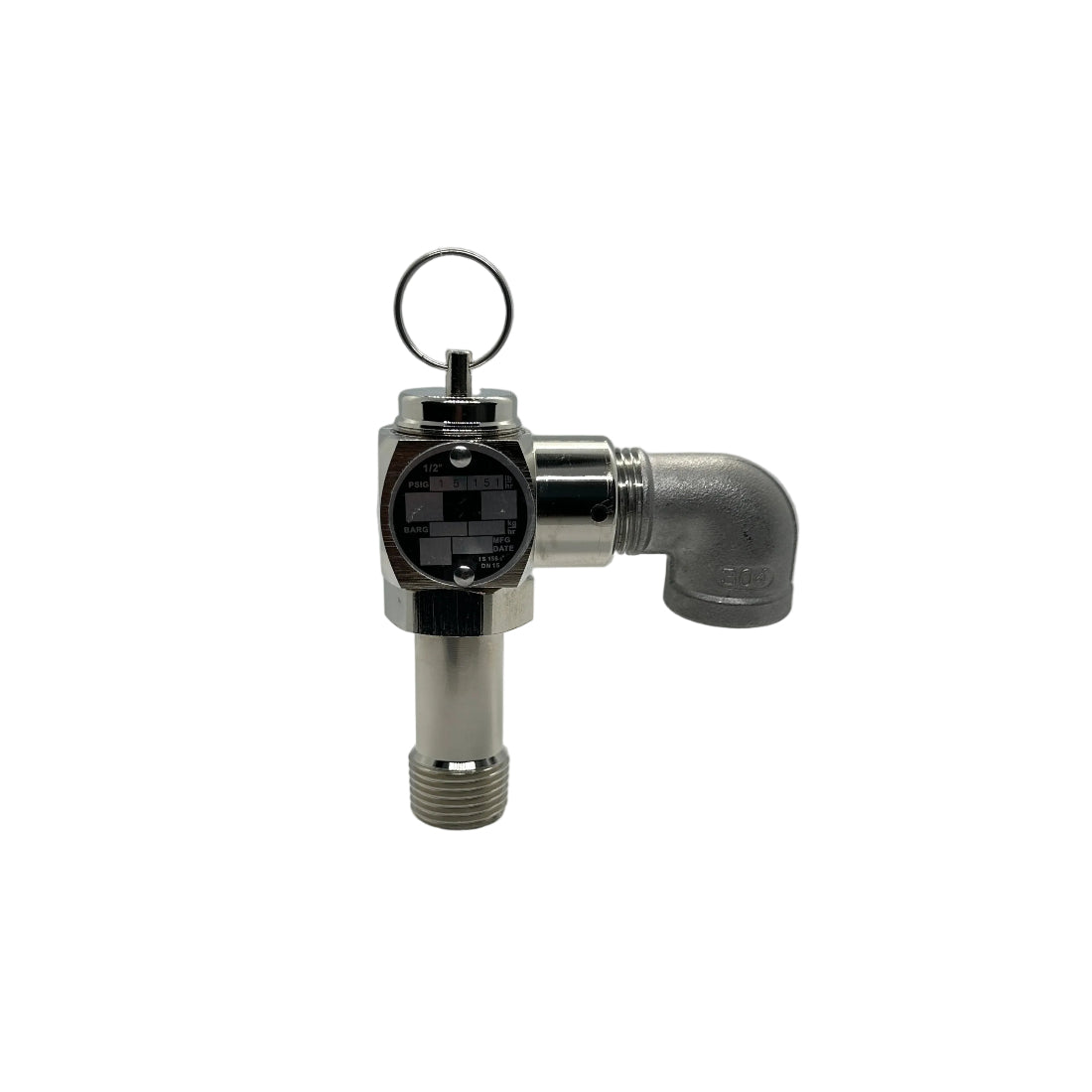 Henny Penny Pressure Fryer Safety Relief Valve 1/2" 15 PSI (Part No. 59742)