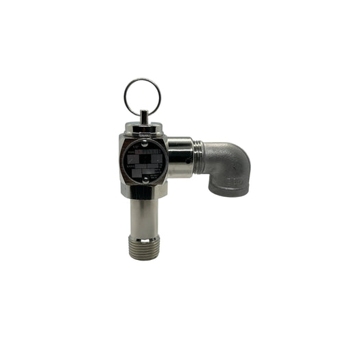 Henny Penny Pressure Fryer Safety Relief Valve 1/2" 15 PSI (Part No. 59742)