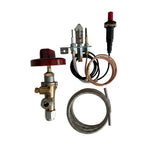 Shaan/Shahi Tandoor Oven Pilot burner with Gas Control Valve with Knobs