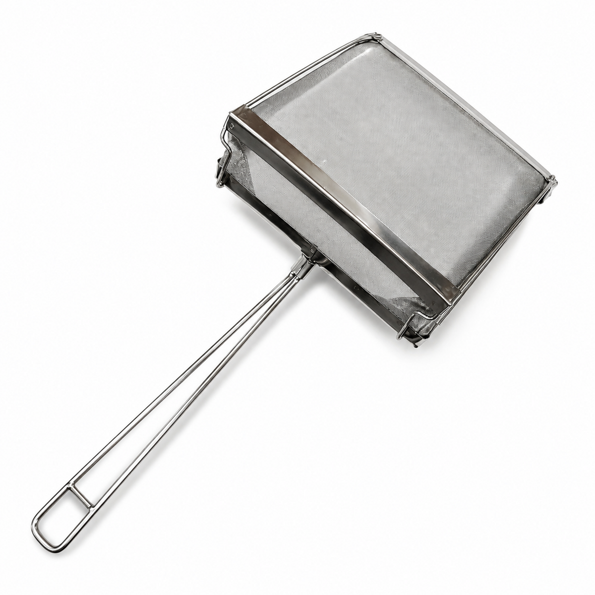 Heavy Duty Professional Commercial Stainless Steel Fryer Oil Skimmer 20cm 80 Mesh