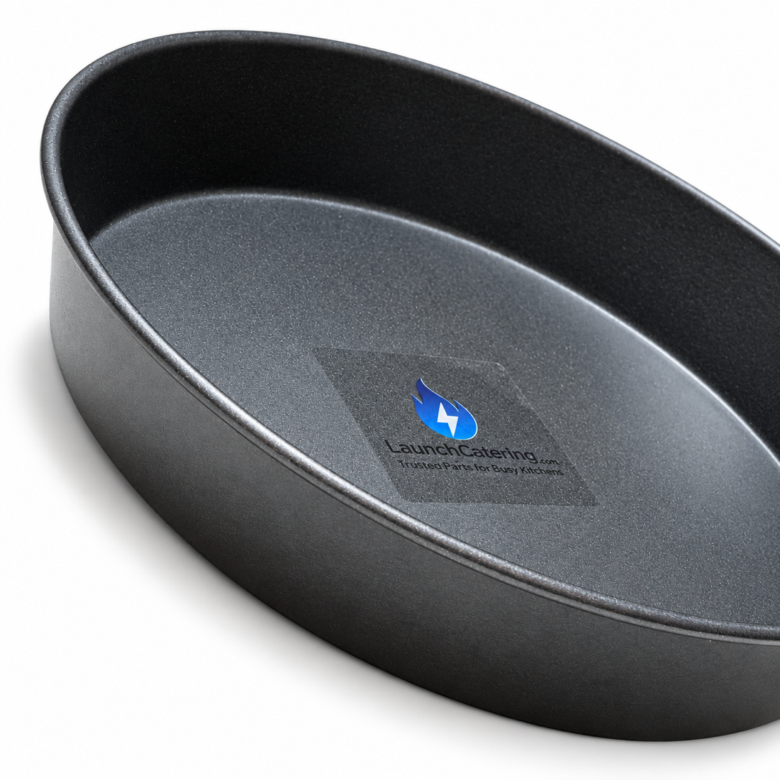 Non stick pizza pan 8 inch deep pan pizza tray 1.5 inch deep