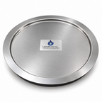 Pizza pan lid 16 inch stainless steel locking lid for pizza tray