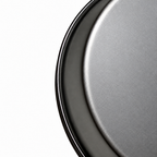 Deep pan pizza tray 7 inch mild steel 1.5 inch deep pizza pan
