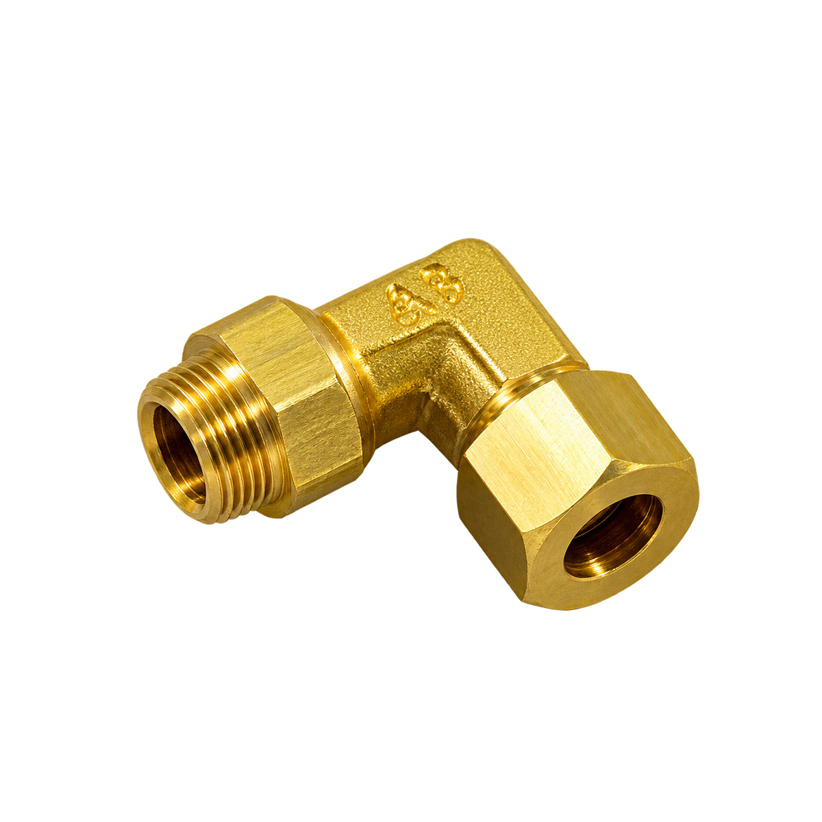 Injector Elbow 3/8 Tube for Blue Seal GT45 GT45E GT46 GT46E GT60 GT60E Gas Fryer - 229511