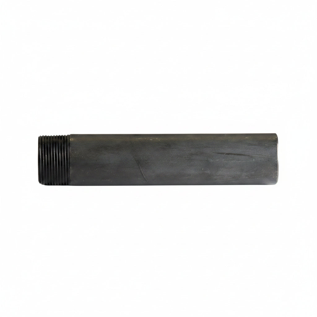 A dark gray metal cylindrical rod with a threaded end, shown horizontally on a white background with a repeating gray HAMOKI watermark.