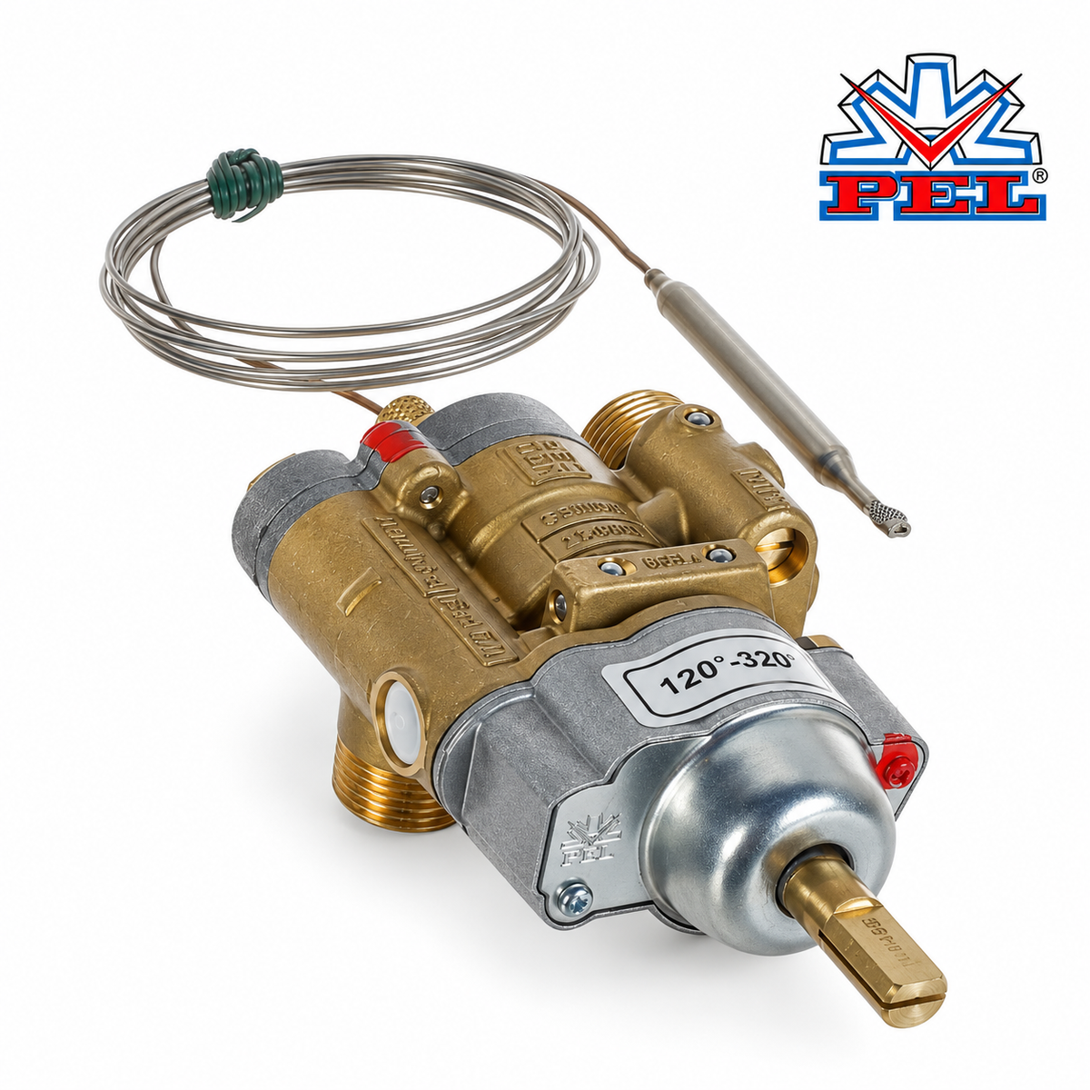 PEL 24ST Thermostatic Gas Valve 100-300C - Fits Ascaso, GEV, Lotus