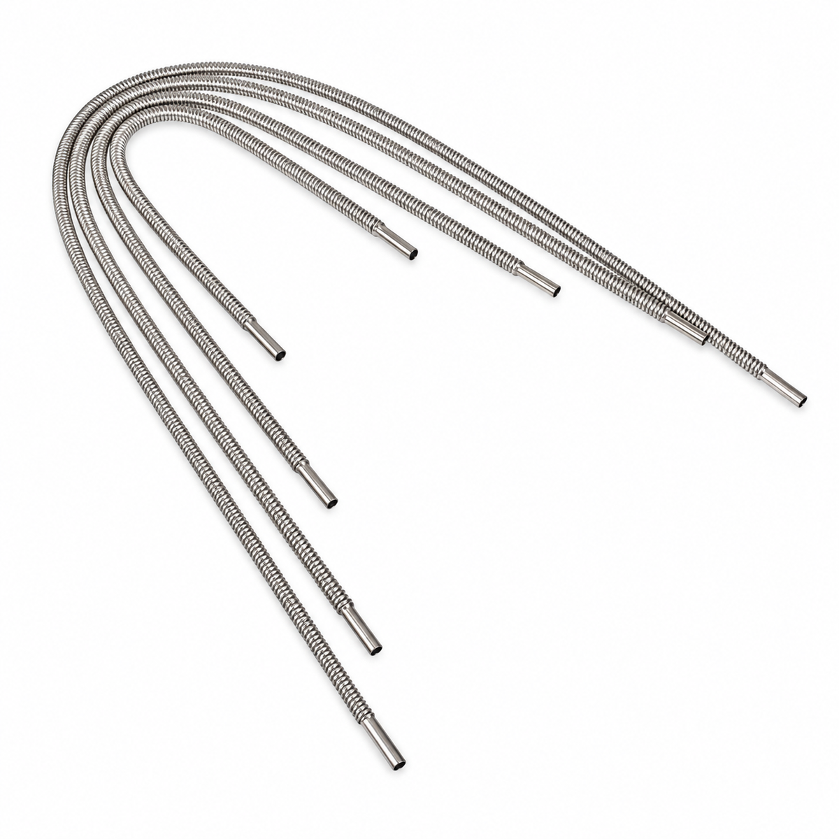 6mm Flexible Pilot Gas Pipe Stainless Steel Bundy for Commercial Catering – 400mm 600mm 800mm 950mm