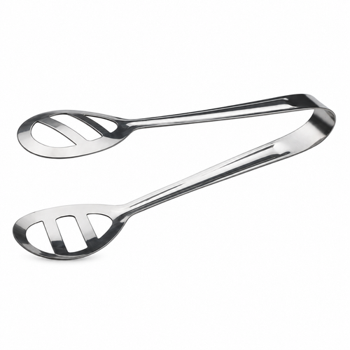 Professional Stainless Steel Salad Tongs | 190 mm