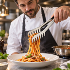 Professional Stainless Steel Spaghetti Tongs | Pasta Server