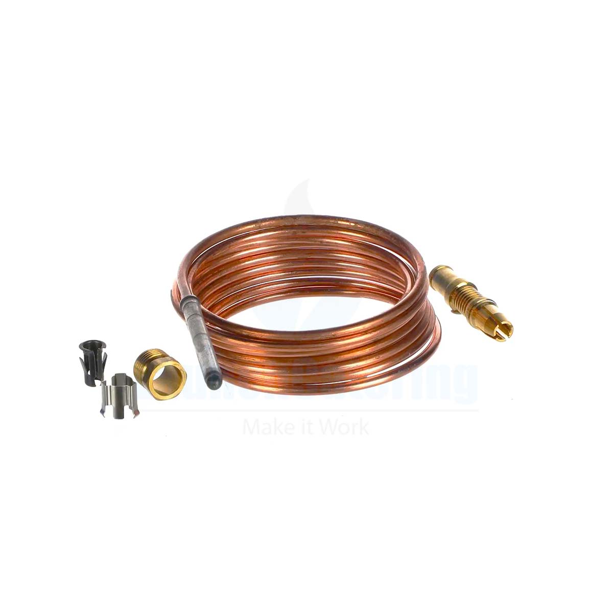Snap Fit Thermocouple 18" for Gas Boiler Furnace and Water Heater