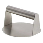 stainless steel burger press 
