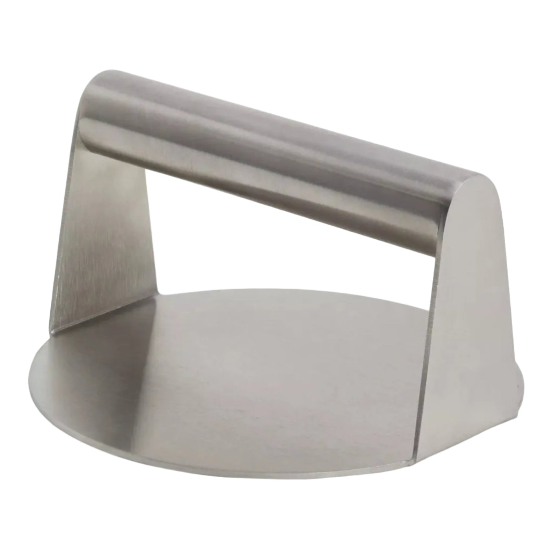 stainless steel burger press 
