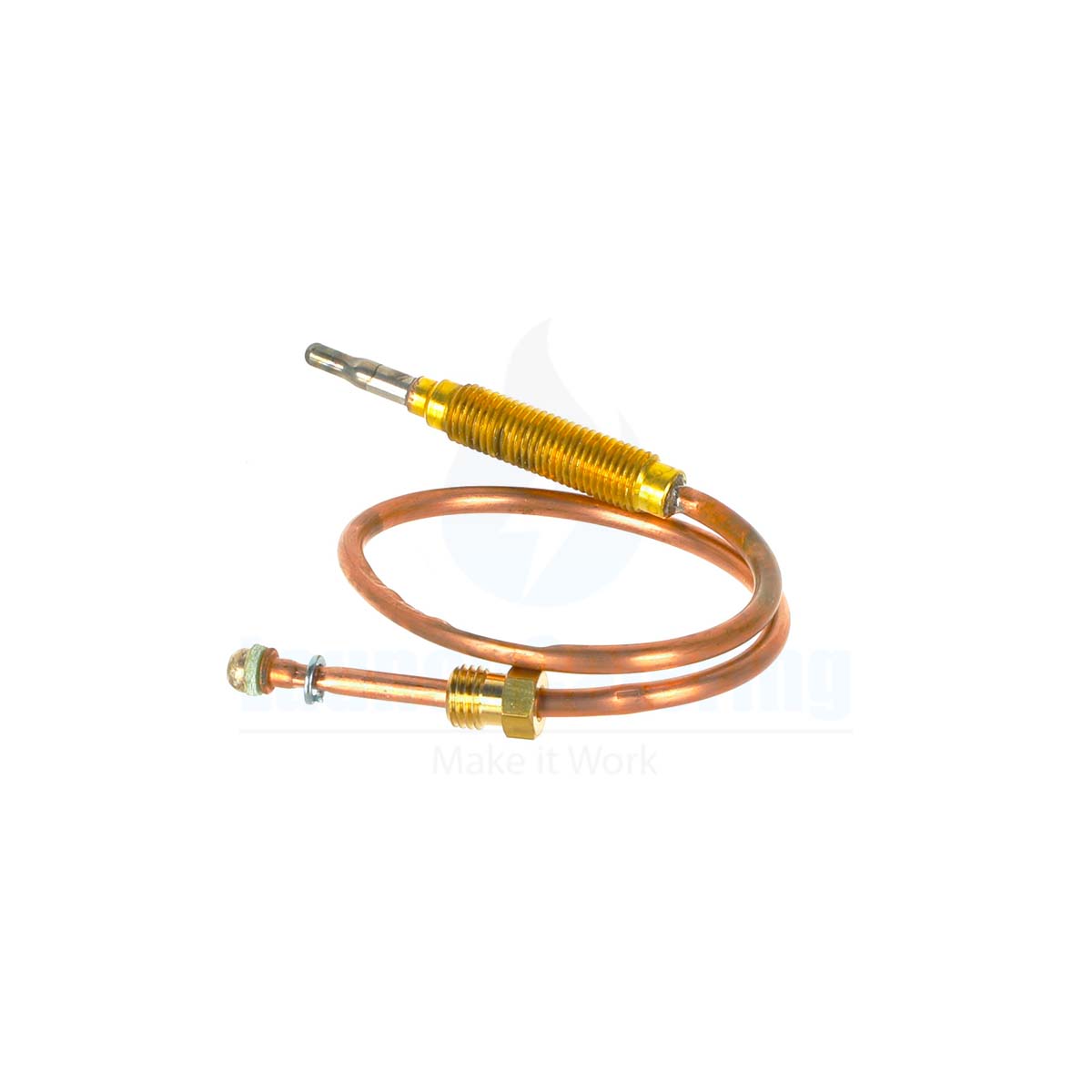 Thermocouple 600mm M8x1 S335 Brass Sleeve for Commercial Gas Equipment