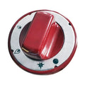 Gas Valve Control Knob 70mm 8x6.5mm D Shaft Commercial Gas Cooker and Wok Range