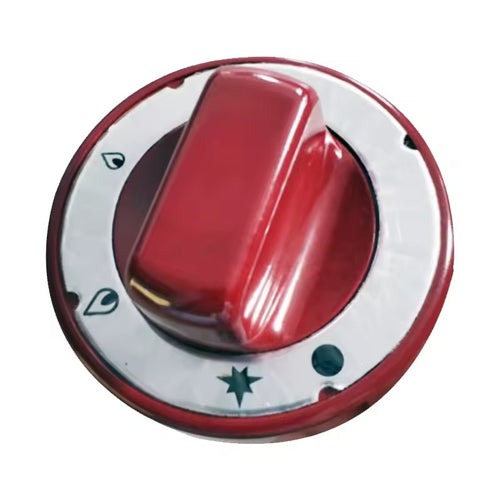 Gas Valve Control Knob 70mm 8x6.5mm D Shaft for Commercial Gas Cooker