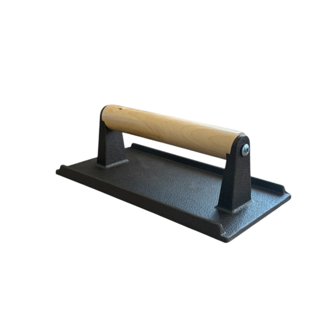 Cast Iron Rectangular Grill Press Steak Weight Bacon Press
