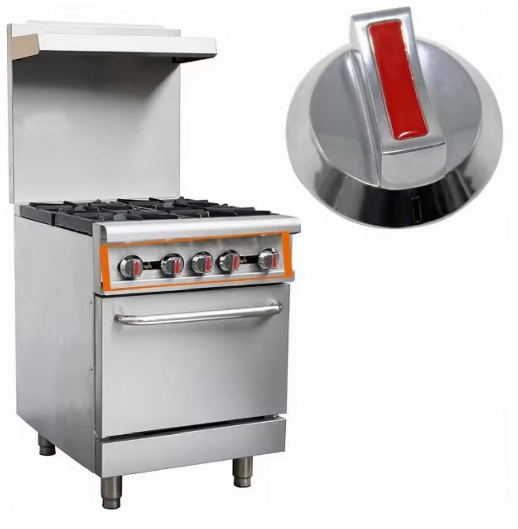 Universal Gas Control Knob Set Heavy Duty Zinc Multi-Size Propane/Natural