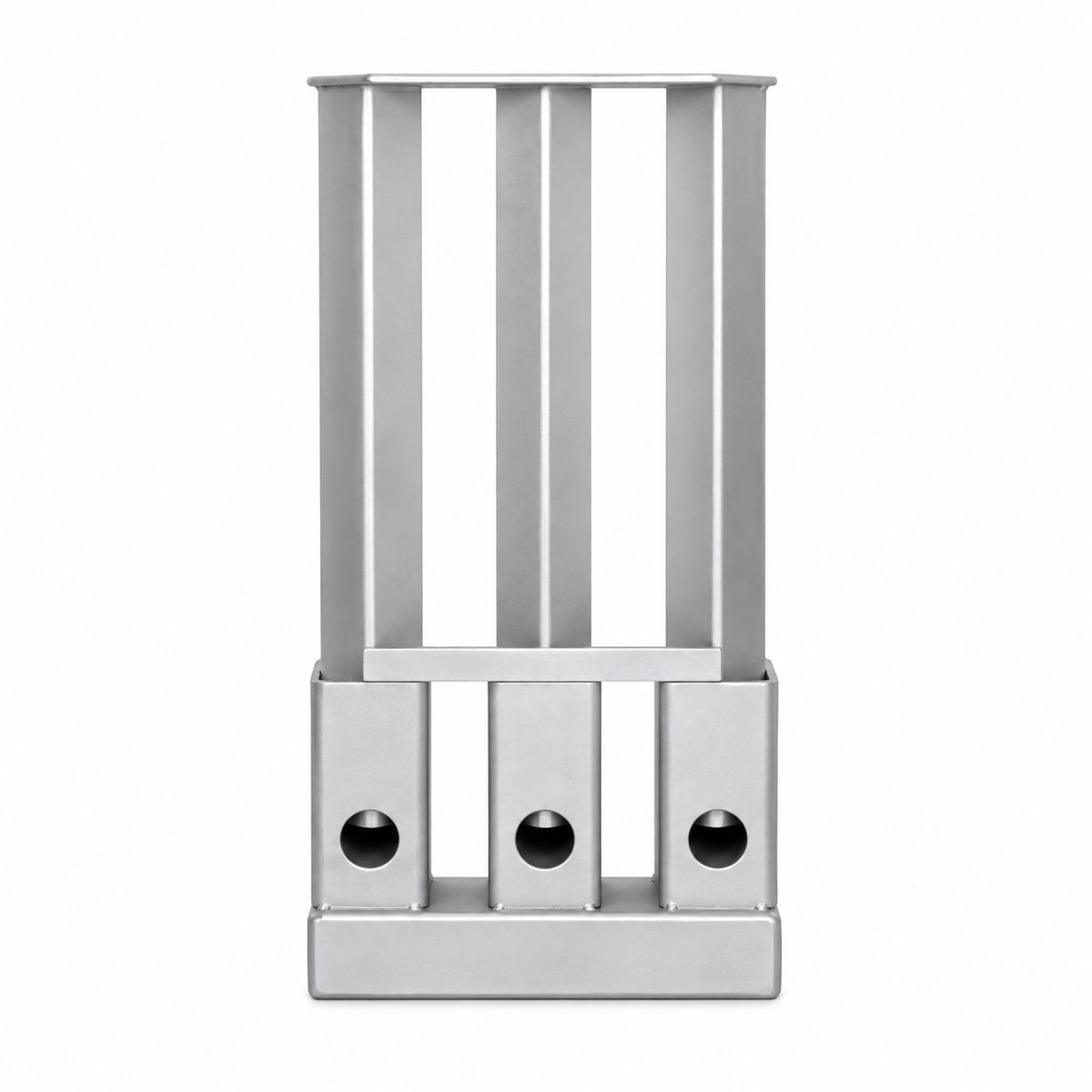 3 Bar Gas Burner Stainless Steel Slotted 1/4 BSP for Chinese Wok Cooker NG or LPG