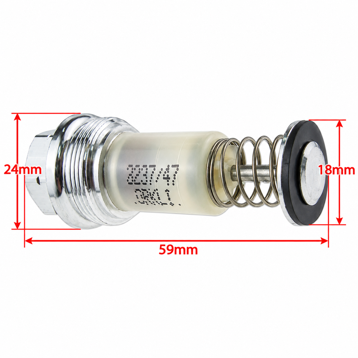 PEL 0958 Magnet Unit 59mm for PEL 23S Gas Valve M10x1 Thermocouple - Orkli 5805/46 Baron 6A014200