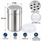 Professional Stainless Steel Shaker 4mm Holes Herbs Chilli Flakes