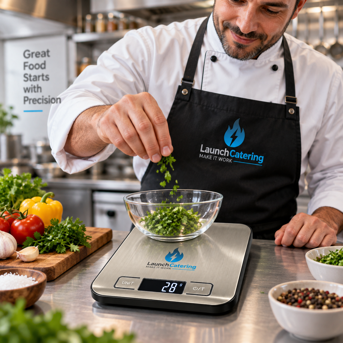Professional Digital Kitchen Scale 10kg Commercial Food Scale