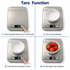 Professional Digital Kitchen Scale 10kg Commercial Food Scale
