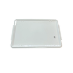 Pack of 6 Dough box lid 600 x 400mm white polypropylene for 100mm