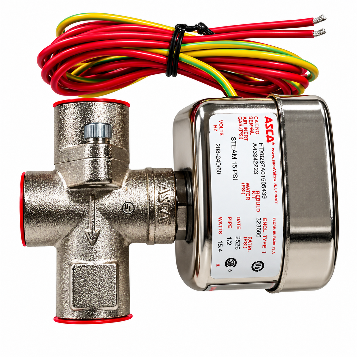 Henny Penny Pressure Fryer Steam Complete Solenoid Valve 208-240V/60Hz Part No. 18721
