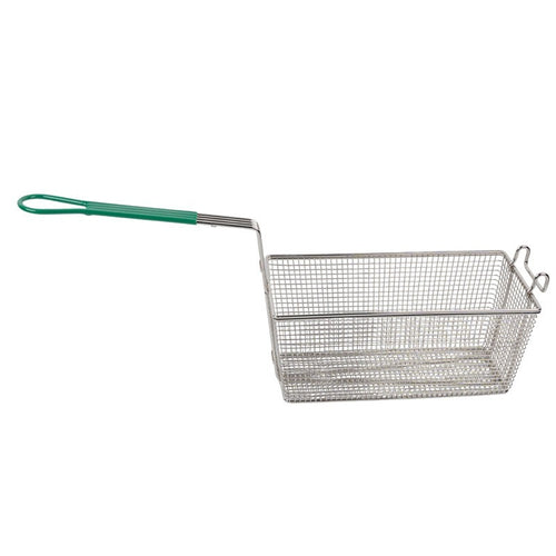 Chips Fryer Basket for Hamoki GF90 / GF120 / GF120T / GF150 Gas Fryer Green Handle