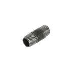 1/2 inch Black Iron Barrel Nipple BSP Gas Pipe Fitting for Commercial Catering