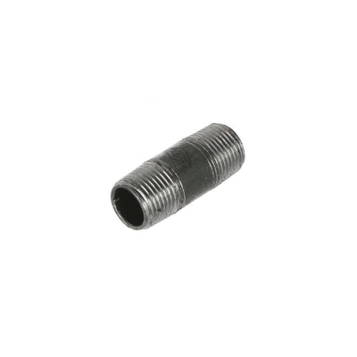 1/2 inch Black Iron Barrel Nipple BSP Gas Pipe Fitting for Commercial Catering