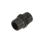 3/4 inch Black Iron Hexagonal Nipple - BSP Gas Pipe Fitting for Commercial Catering