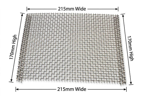 Archway Doner Kebab Burner Mesh 170 x 215mm Stainless Steel Grille