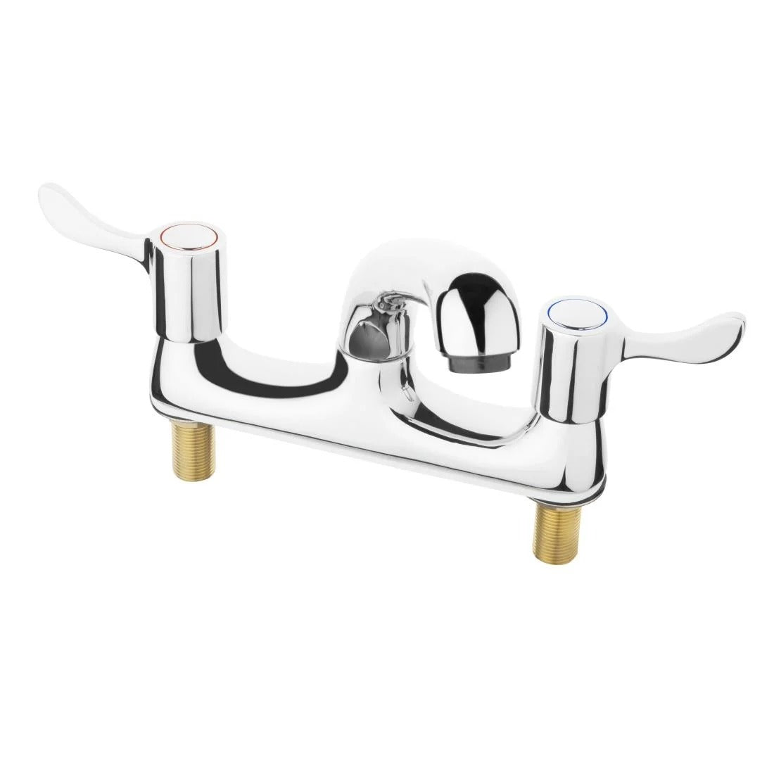 Twin Mixer Lever Deck Tap