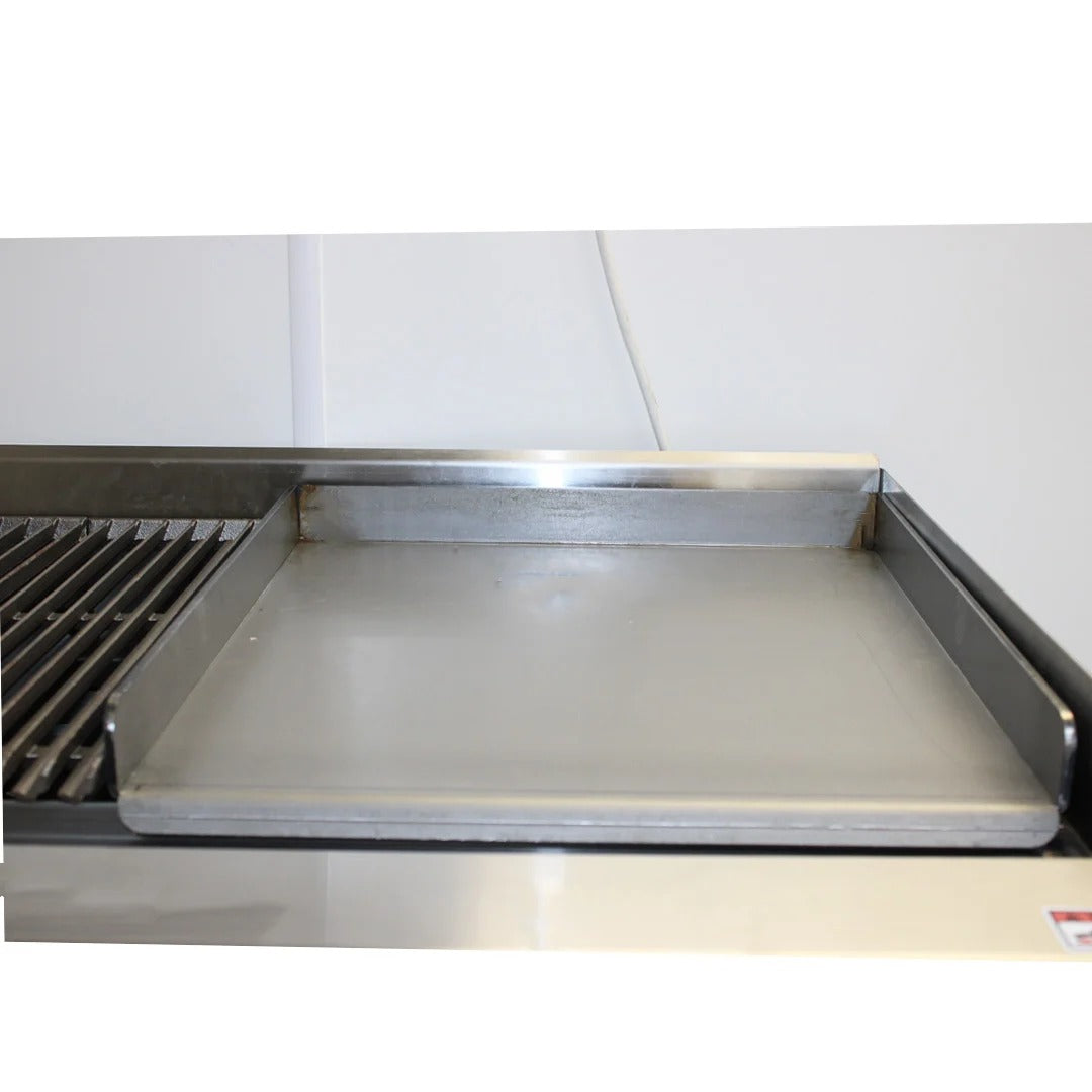 Hamoki ECB-24 Griddle Plate 300 x 460mm for 2 Burner Charbroiler