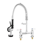 Twin Pedestal Mini Pre-Rinsers