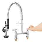 Twin Pedestal Mini Pre-Rinsers