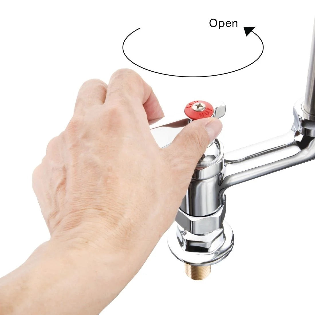 Twin Pedestal Mini Pre-Rinsers