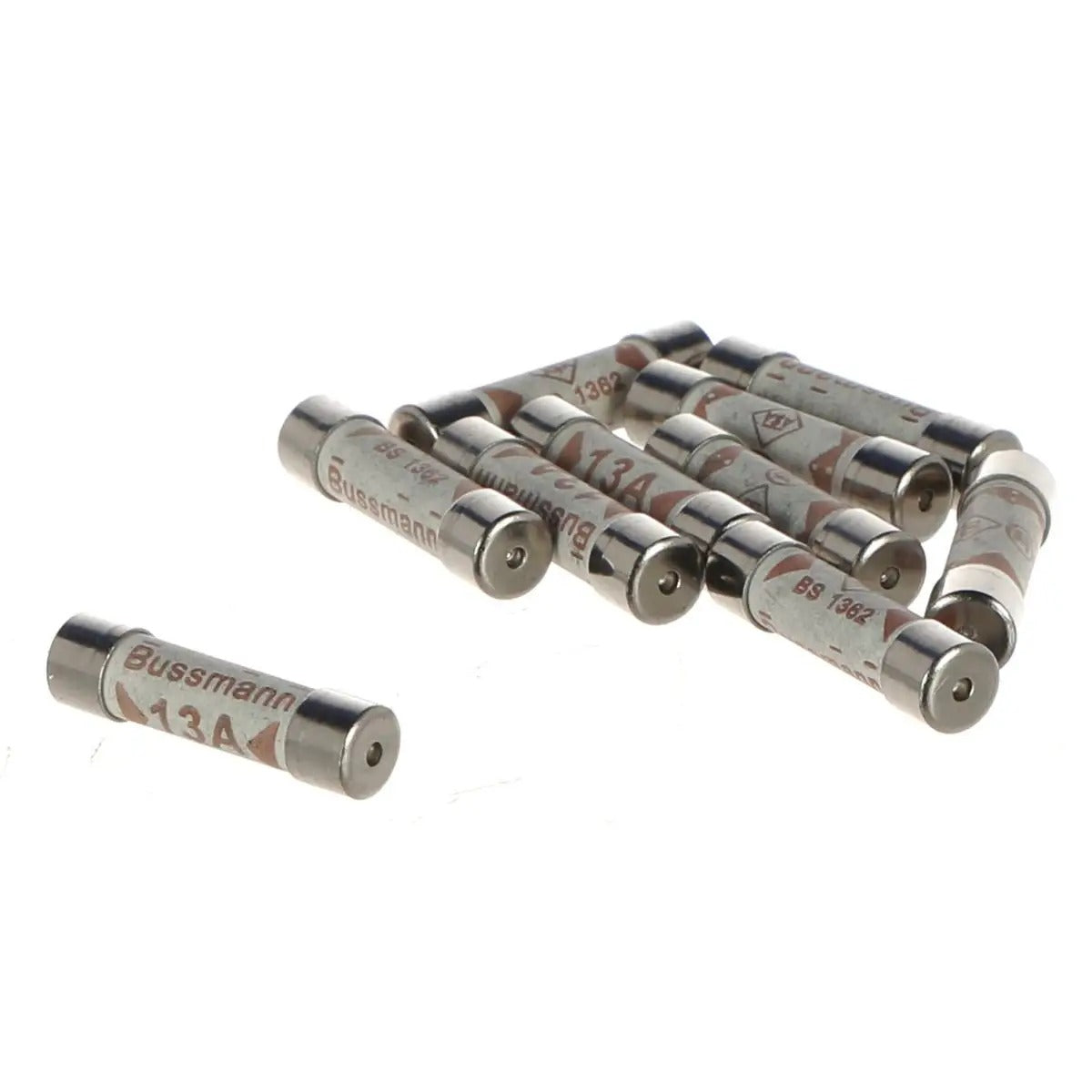 13A Quick Acting Cartridge Fuse 6.3 x 25mm - Commercial Catering Spare (Pack of 10)
