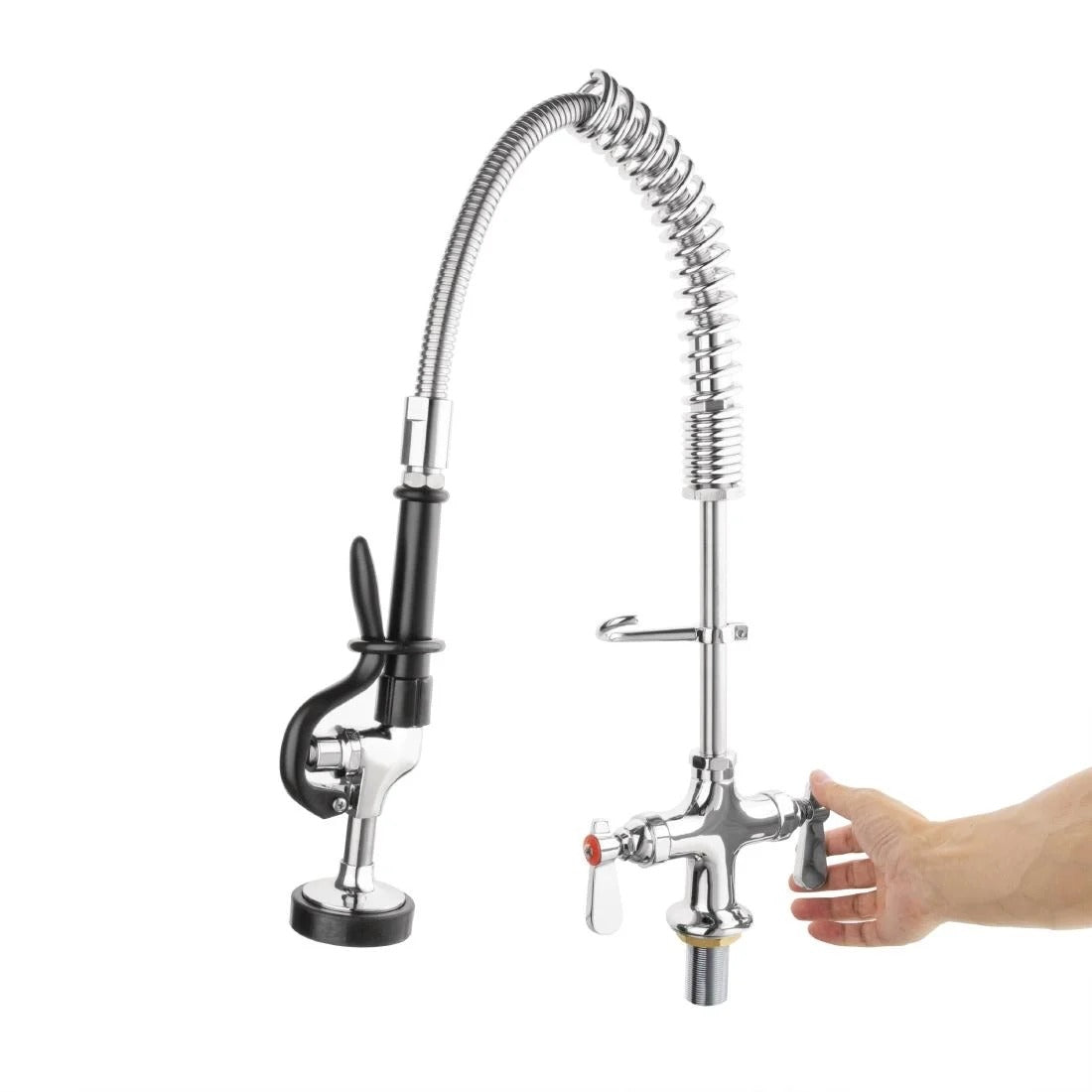 Single Pedestal Mini Pre-Rinsers