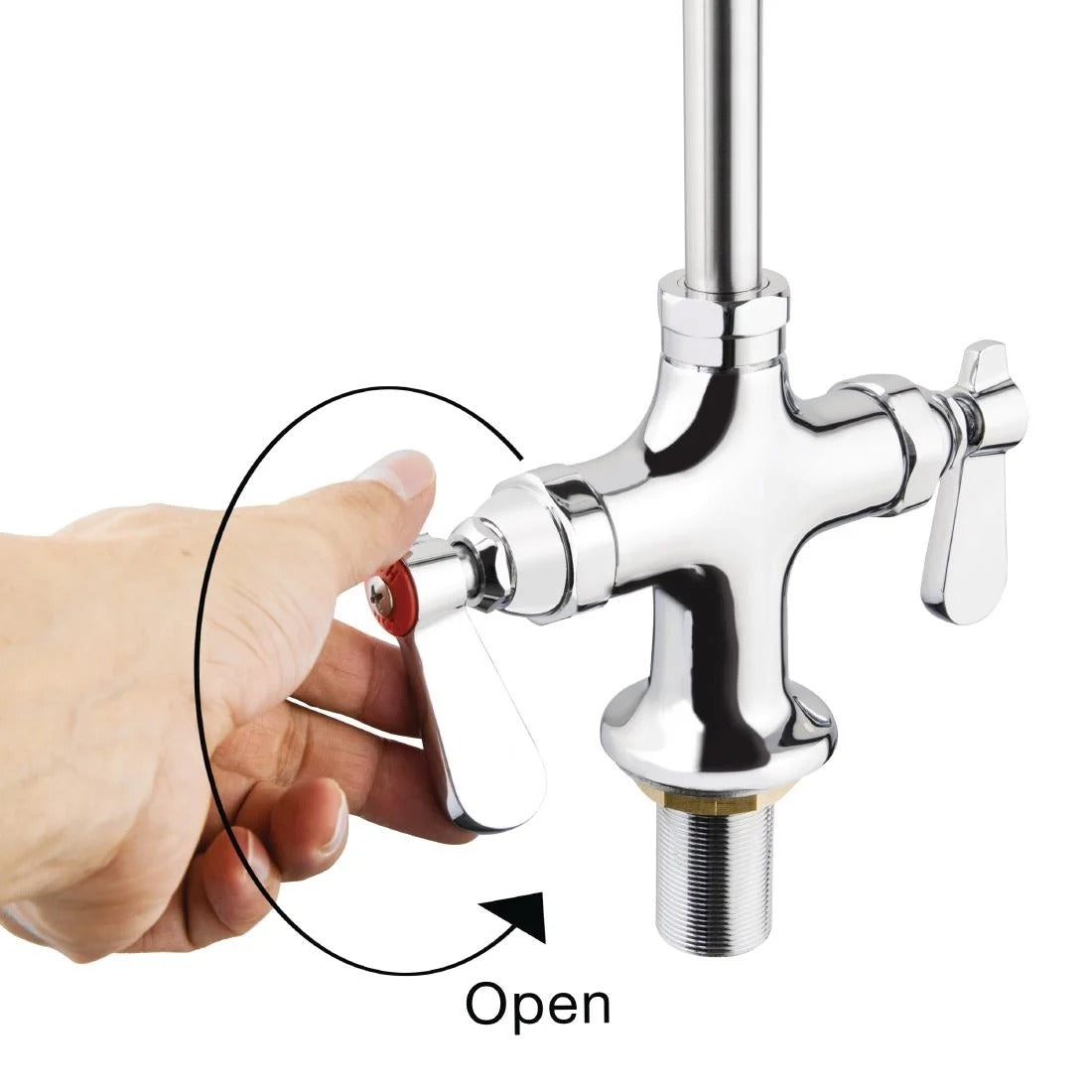 Single Pedestal Mini Pre-Rinsers